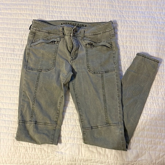 American eagle outfitter super stretch Jegging  size 2 Regular - Picture 1 of 4